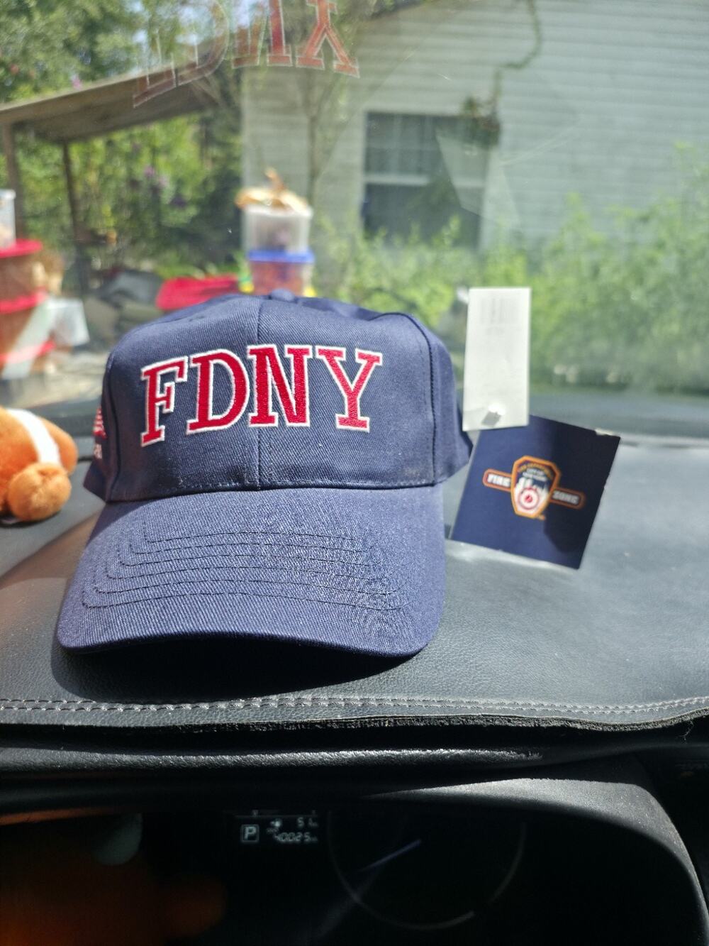FDNY Cap Navy Blue Adjustable Fire Department New York City 9/11 Hat NWT